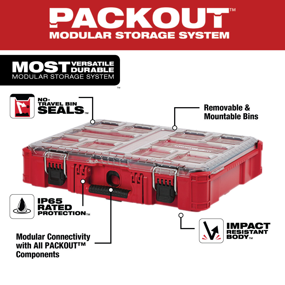 Milwaukee PACKOUT Organizer from GME Supply